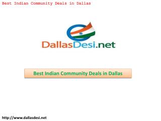 Best Indian Community Deals in Dallas