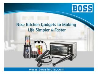 New kitchen gadgets to making life faster and simplier