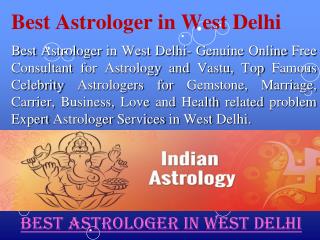 Best Astrologer in West Delhi