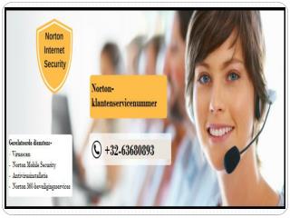 Norton Helpdesk Telefoonnummer Belgie 32-63680893