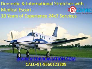 Medivic Aviation Air Ambulance Cost from Delhi