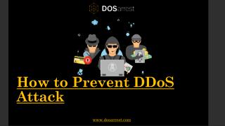 How to Prevent DDoS Attack