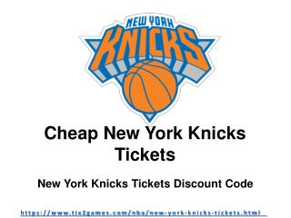 New York Knicks Season Tickets