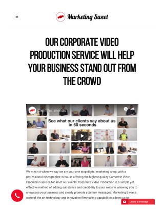 Corporate Video Production