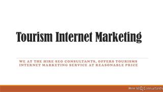 Tourisms Internet Marketing Service