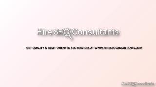 Hire Professional SEO Experts | SEO Specialist | SEO Consultants