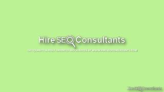 Hire Professional SEO Experts | Hire SEO Consultants