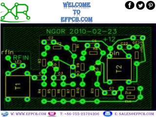 gold finger PCB at EFPCB