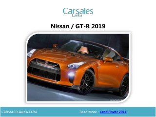 Nissan / GT-R 2019