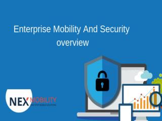 Business security & success with enterprise mobility - app & data protection