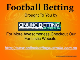 Online Betting Australia