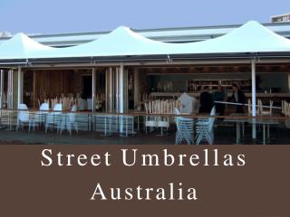Pick Retractable Umbrellas at Street Umbrellas Australia