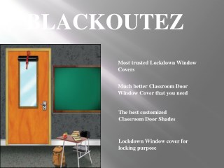 Lockdown Window cover for locking purpose