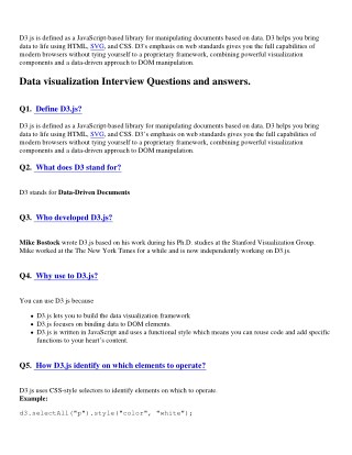 D3.js interview questions-pdf