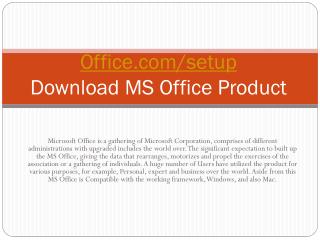 OFFICE.COM/SETUP ACTIVATE MS OFFICE ANTIVIRUS