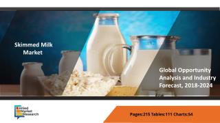 Global Skimmed Milk Market 2018: Overview, Potential Growth, Share, Key Players, Demand and Forecast 2024