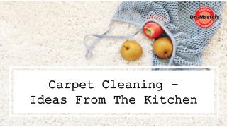 5 Food Items That Can Be Used For Carpet Cleaning