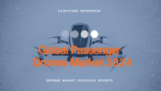 Passenger Drones Market Size, Share and Industry Forecast 2024