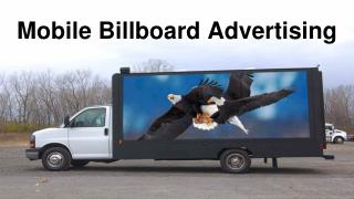 Mobile Billboard Advertising
