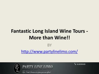 Fantastic Long Island Wine Tours - More than Wine!!