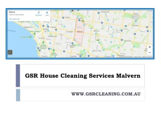GSR House Cleaning Services Malvern