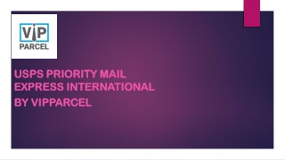 Calculate Postage - VIPparcel