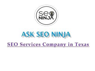 SEO Service Company in Texas- ASK SEO NINJA