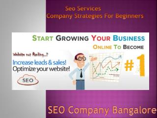 Seo Services Company Strategies For Beginners