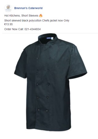 Chef Uniform on Your Favourite Brands & Products -At Brennan's Caterworld