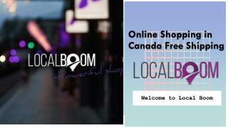 Online Shopping Canada Free Shipping - localboom