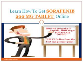 sorafenib 200 mg Tablet