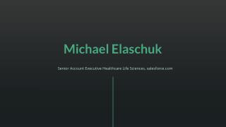 Michael Elaschuk (Salesforce) - Senior Account Executive