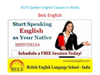 IELTS Spoken English Classes in Noida