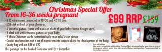 Christmas offer for 4d baby scan, baby scan, ultrasound scan and pregnancy scan
