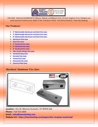 Slimline Step Jaws