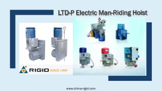 Man Riding Hoist | Traction Hoist | Man-Riding Winch | LTD-P Series Man Riding Hoist