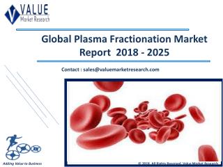 Plasma Fractionation Market Till 2025 Research Report | Value Market Research