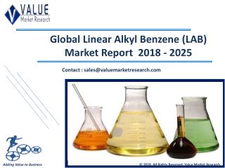 Linear Alkyl Benzene Market Till 2025 Research Report | Value Market Research