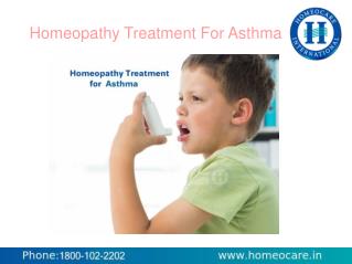 Effective Homeopathy Treatment Asthma
