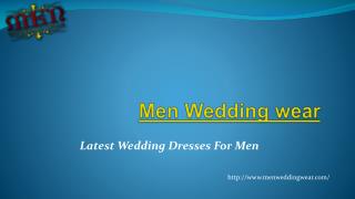 Latest Wedding Dresses for Men | Groom Wear Shops in Delhi