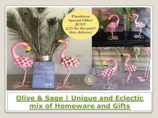Olive & Sage | Unique and Eclectic mix of Homeware and Gifts