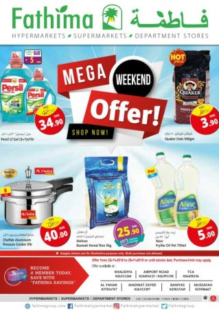 Fathima Hypermarket Weekend Offer- Ajman Branch