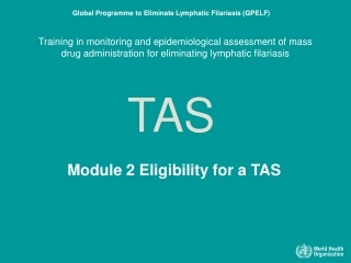 Module 2 Eligibility for a TAS