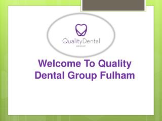 Cosmetic & Nhs Dentist Fulham