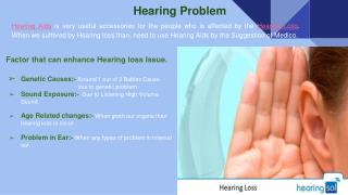 Hearing Aids- Types and Use with Hearing Sol.