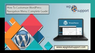 How To Customize WordPress Navigation Menu