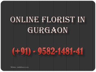 Online Florist In Gurgaon | 9582-1481-41