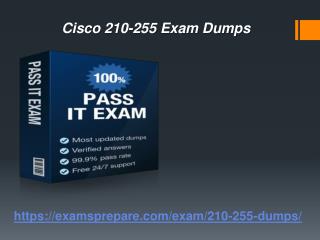 Latest Cisco 210-255 exam dumps