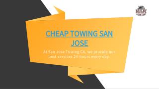 Cheap towing San Jose | Beelbyandsonstowing