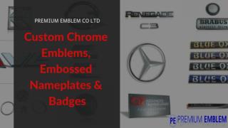 Custom Emblems For Trucks & Cars | Premium Emblem Co Ltd